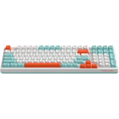 Клавиатура A4Tech Fstyler FS300 механическая белый USB for gamer LED (FS300 PANDA SNORKLENING)